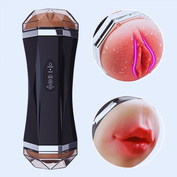 Âm đạo giả 2 đầu JIUAI 79 (có rung, rên)