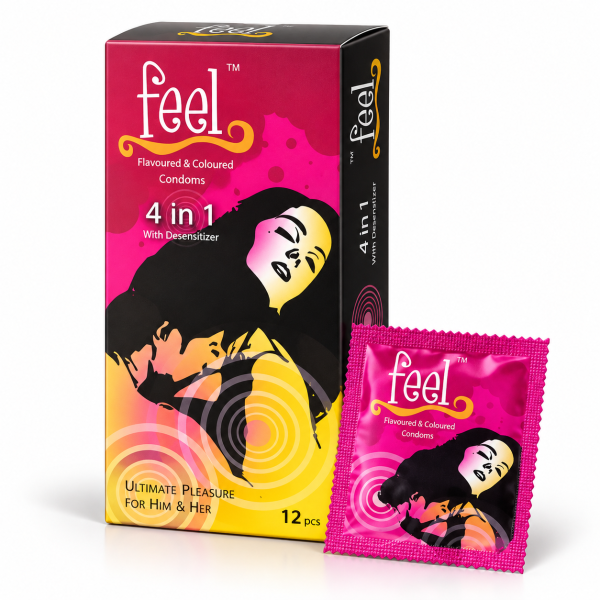 Bao cao su Feel 4 in 1
