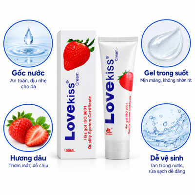 Gel bôi trơn Love Kiss Cream (100ml)