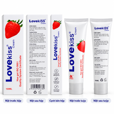 Gel bôi trơn Love Kiss Cream (100ml)