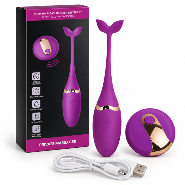 Trứng rung Private Massager (điều khiển xa)
