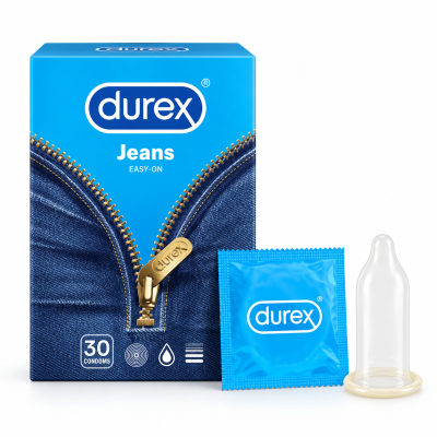 Bao cao su Durex Jeans (hộp 30 chiếc)