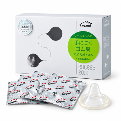 Bao cao su Sagami Exceed 2000 (hộp 12 chiếc)
