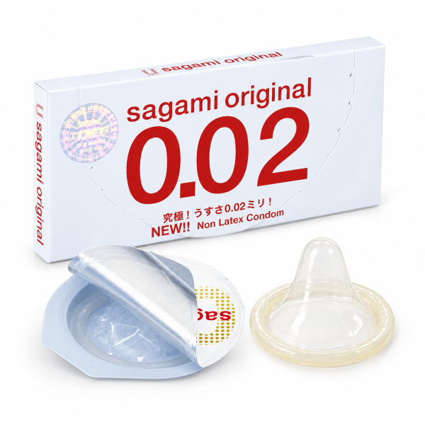Bao cao su Sagami Original 0.02 (hộp 2 chiếc)