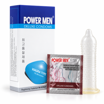 Bao cao su Power Men Deluxe (hộp 12 chiếc)