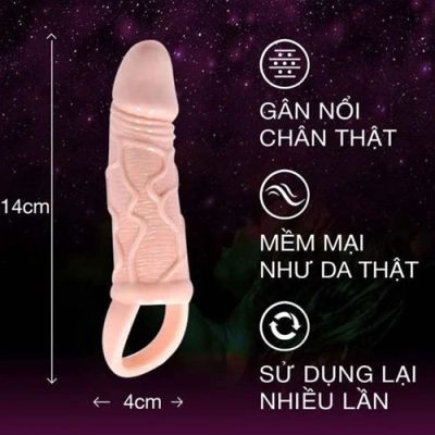 Bao đôn dên có quai đeo rung ở đầu
