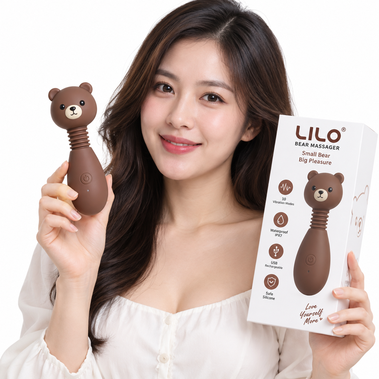 Chày rung LILO hình gấu