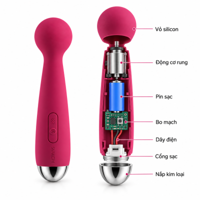 Chày rung tình yêu Svakom Mini Emma