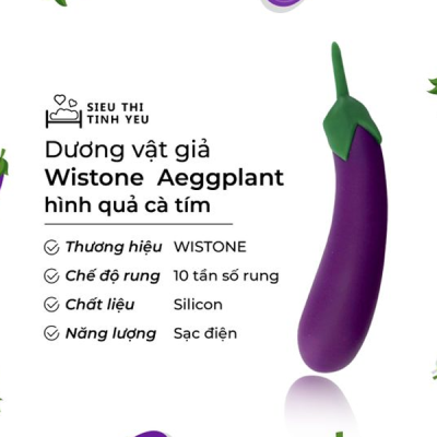 Dương vật giả ngụy trang hình trái cà tím