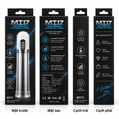 Máy tập to dương vật MT17