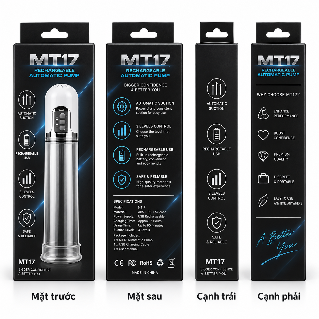 Máy tập to dương vật MT17
