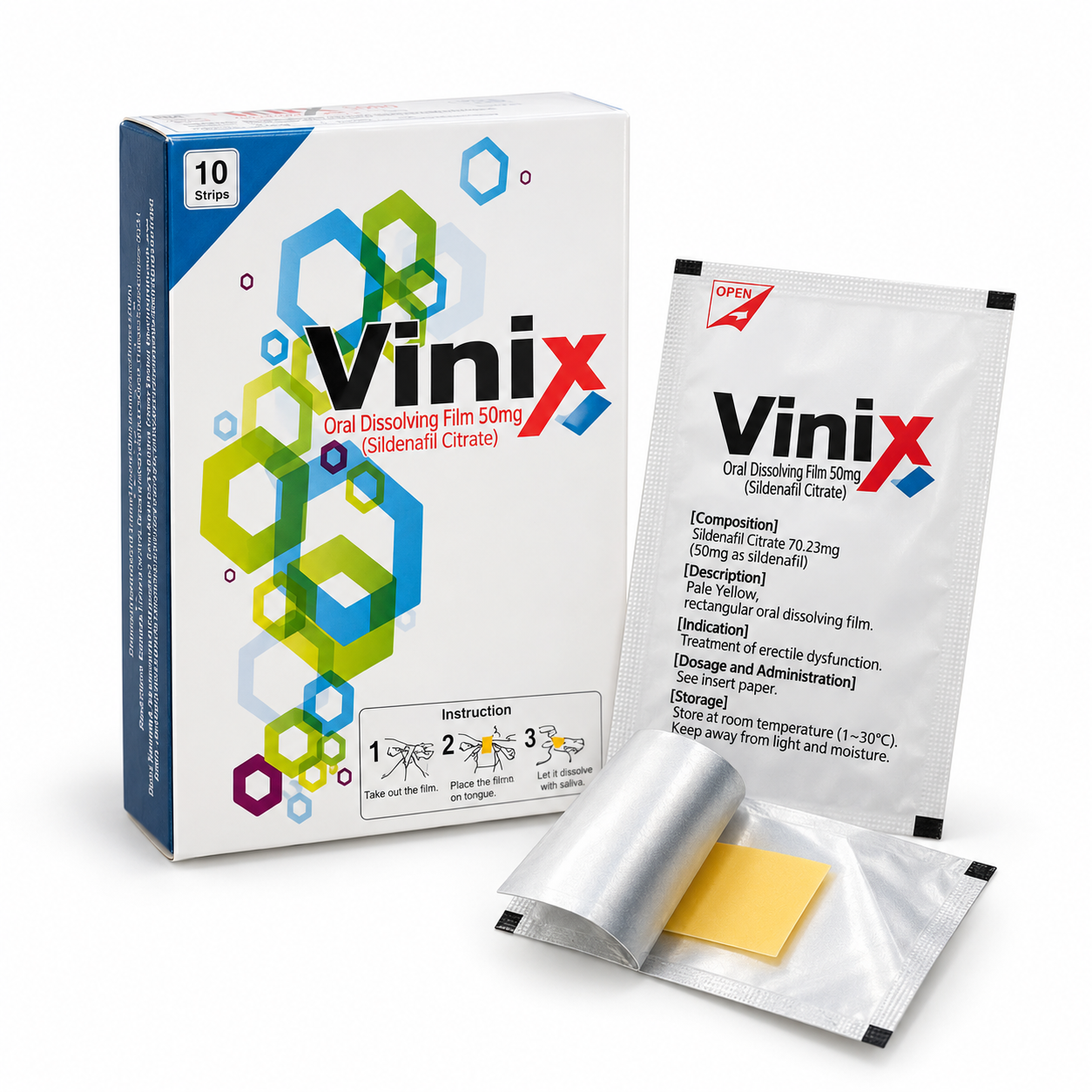 Tem ngậm Vinix 50mg