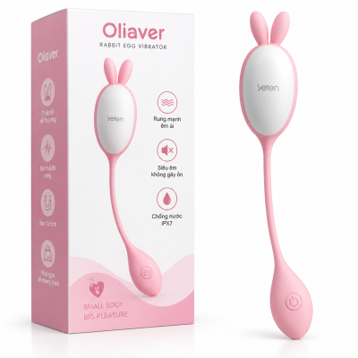 Trứng rung tai thỏ Kute Oliaver