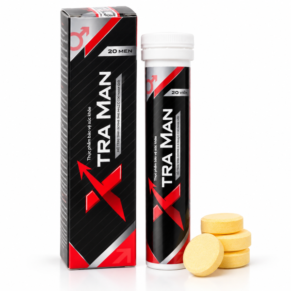 Viên sủi Xtra Man (hộp 20 viên)