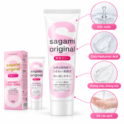 Gel bôi trơn Sagami Original (tuýp 60g)