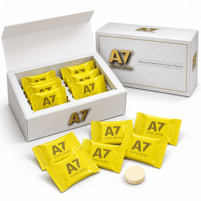 Kẹo Sâm A7 Alpha Seven (hộp 10 viên)
